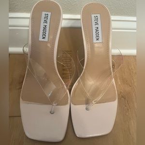 Women’s Steve Madden Clear Heels